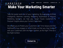 Tablet Screenshot of marktech.biz